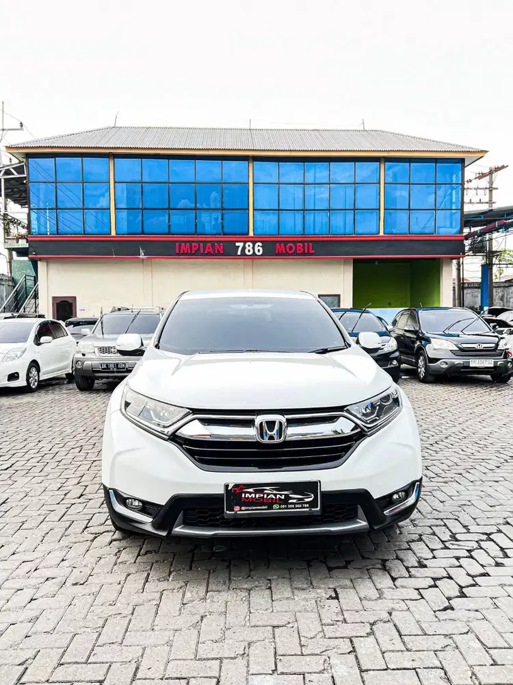Honda CRV 1.5 Turbo A/T Putih 2017 raize rush xpander hrv brv wrv brio
