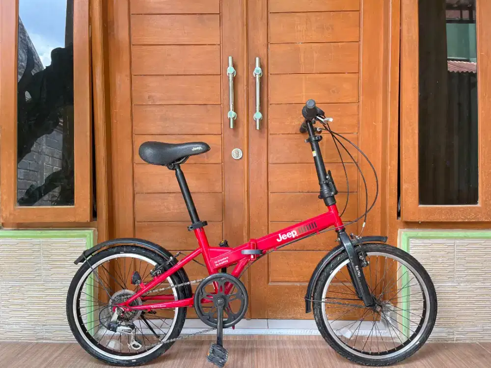 Sepeda lipat jeep original normal