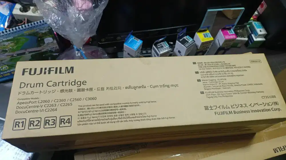 Tinta toner Fuji 1 set sama drum catridge