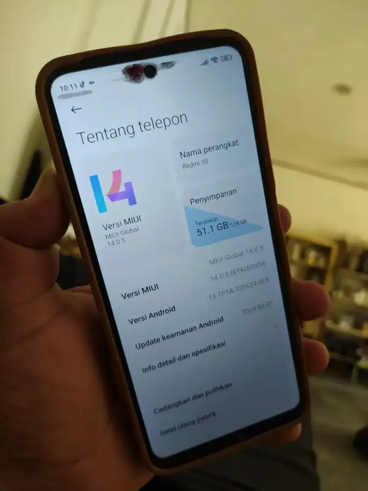 Redmi 10 ram 6/128