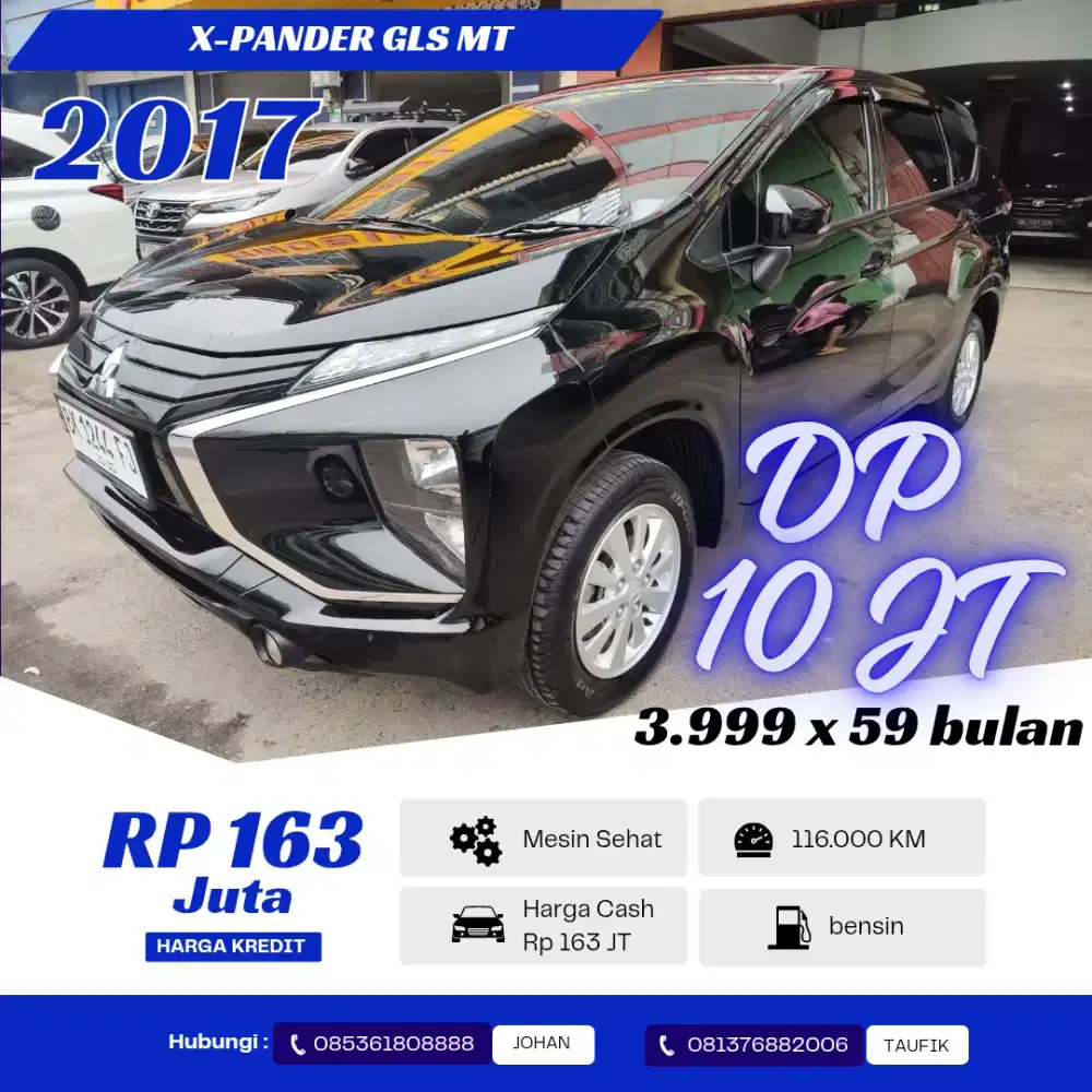 Xpander GLS Manual 2017 matic 2018 ultimate GLX hitam