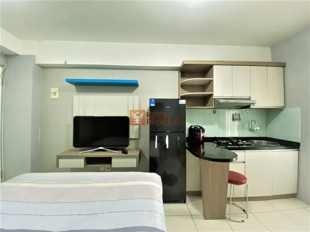 Studio Full Furnish View Kota Jakarta Green Bay Pluit Greenbay
