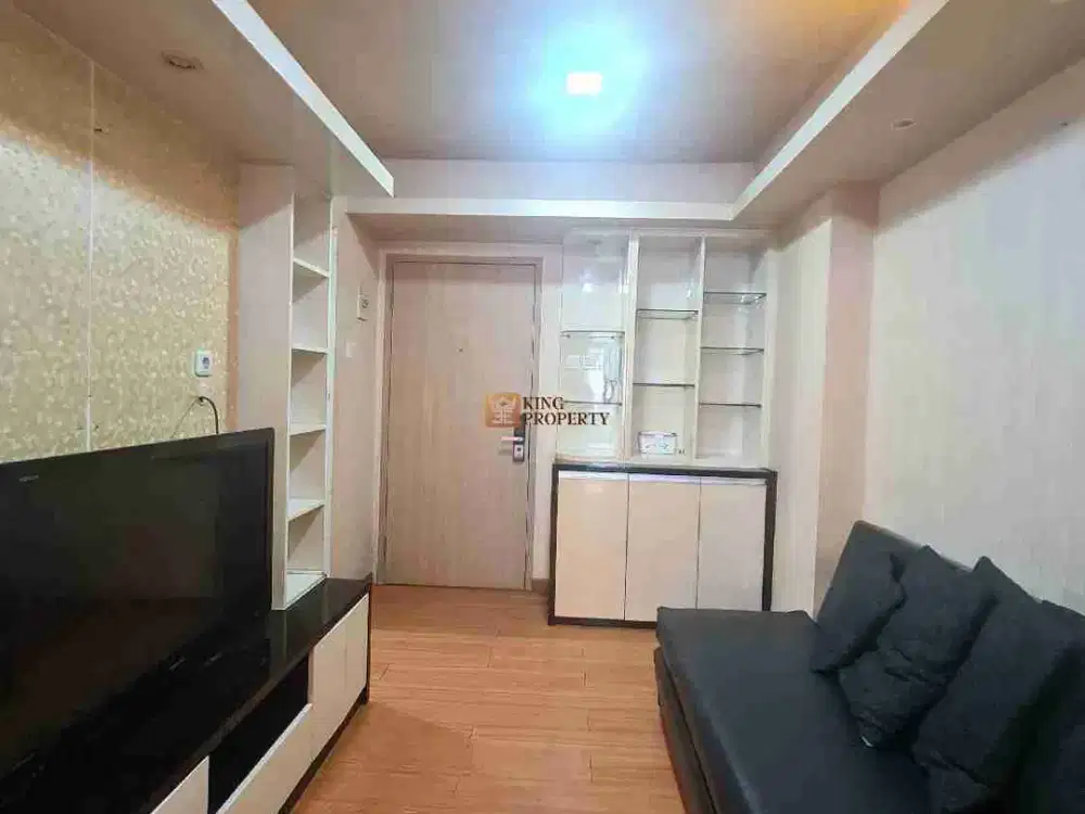 Stylish & Aman! 2BR Furnished Lengkap + Smartlock Door, View Kota Green Bay Pluit