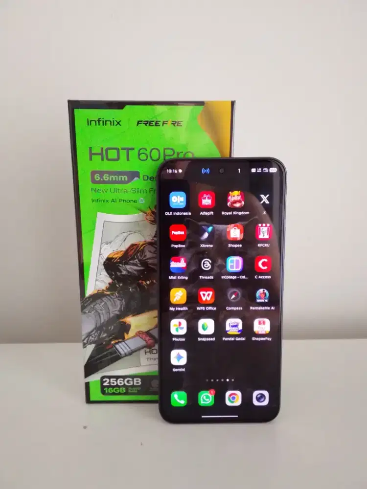 Infinix hot 60 pro 8/256 like new