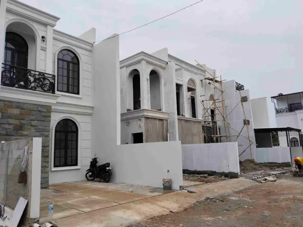 Rumah clasik di jual 985jt 6menit LRT Harjamukti