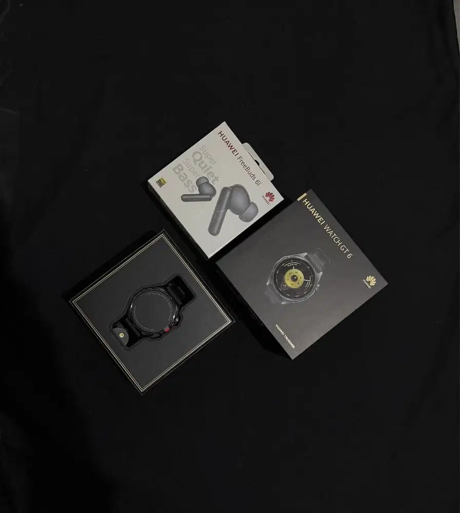 Huawei Smart Watch GT6 Black Hitam