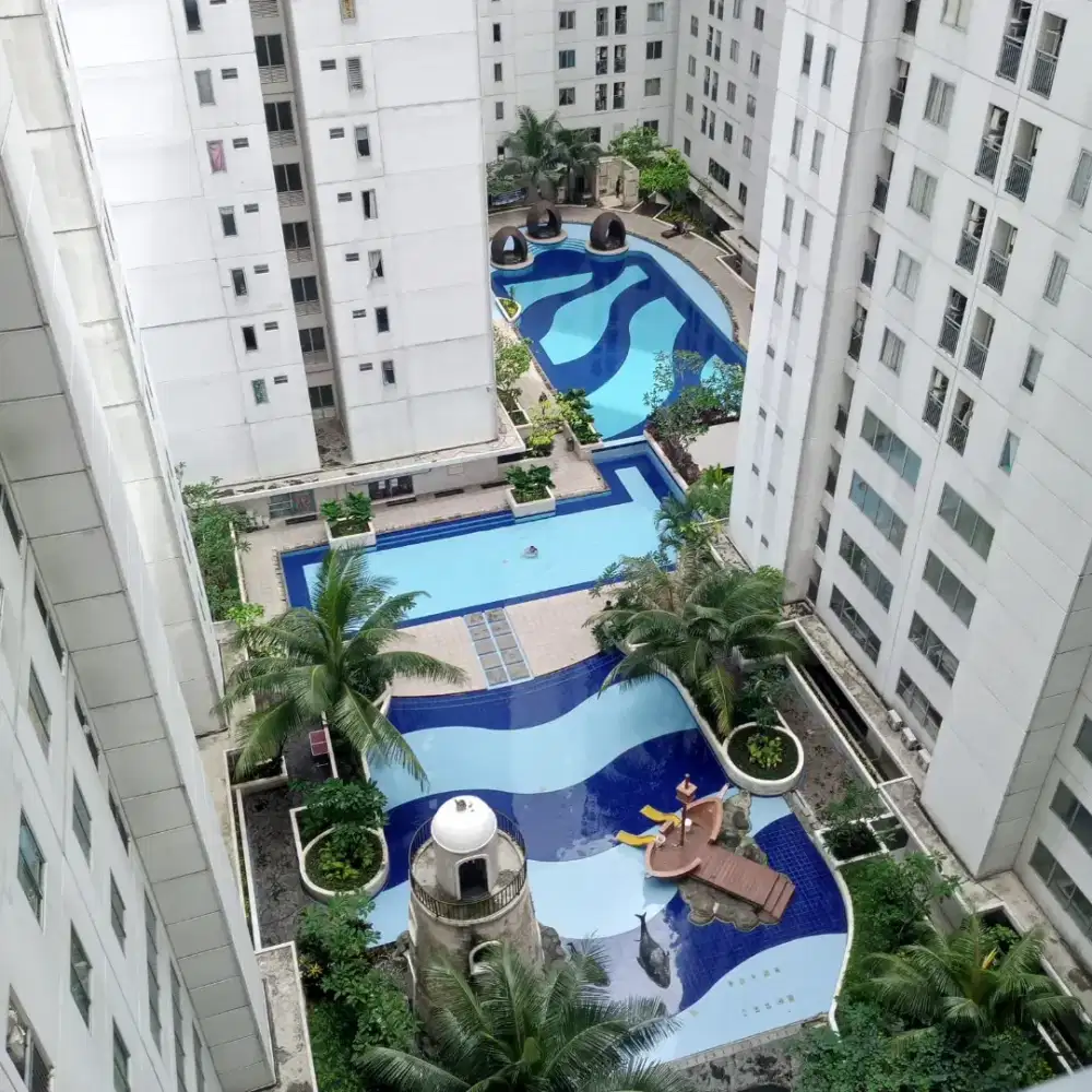 Apartemen Murah 2BR Full Furnish Free IPL View Kolam Renang