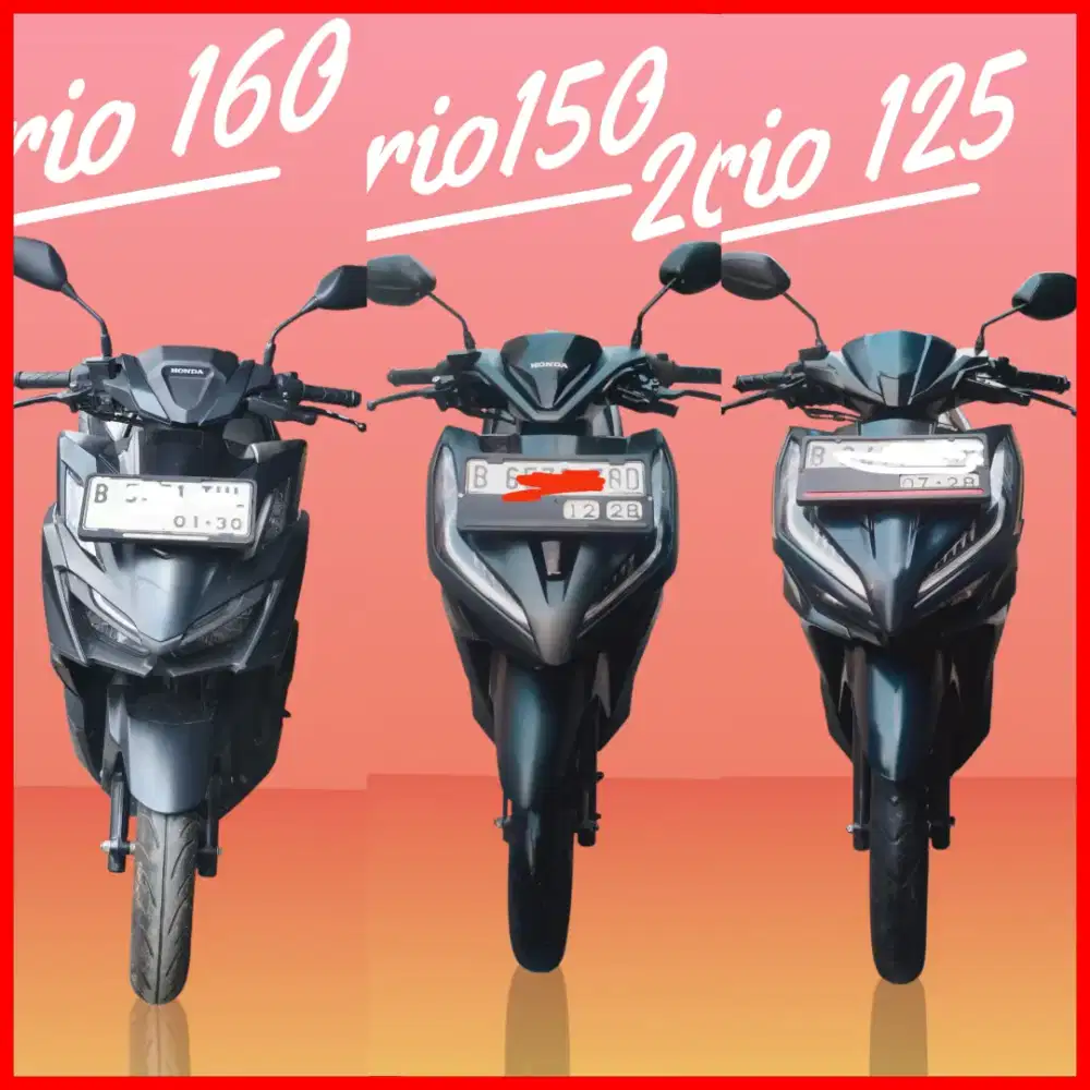 Dp 1jt Honda Vario 160 125 dan 150 (Bi jelek ktp daerah bs kredit)