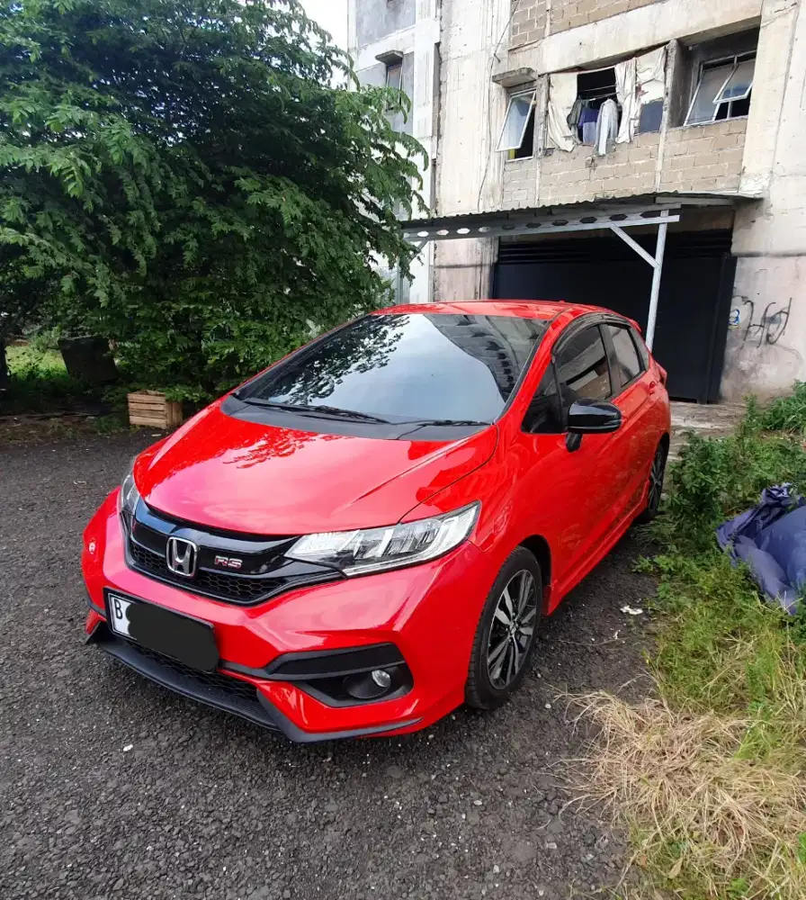 Istimewa! Honda Jazz RS CVT 2019 AT rallye red facelift