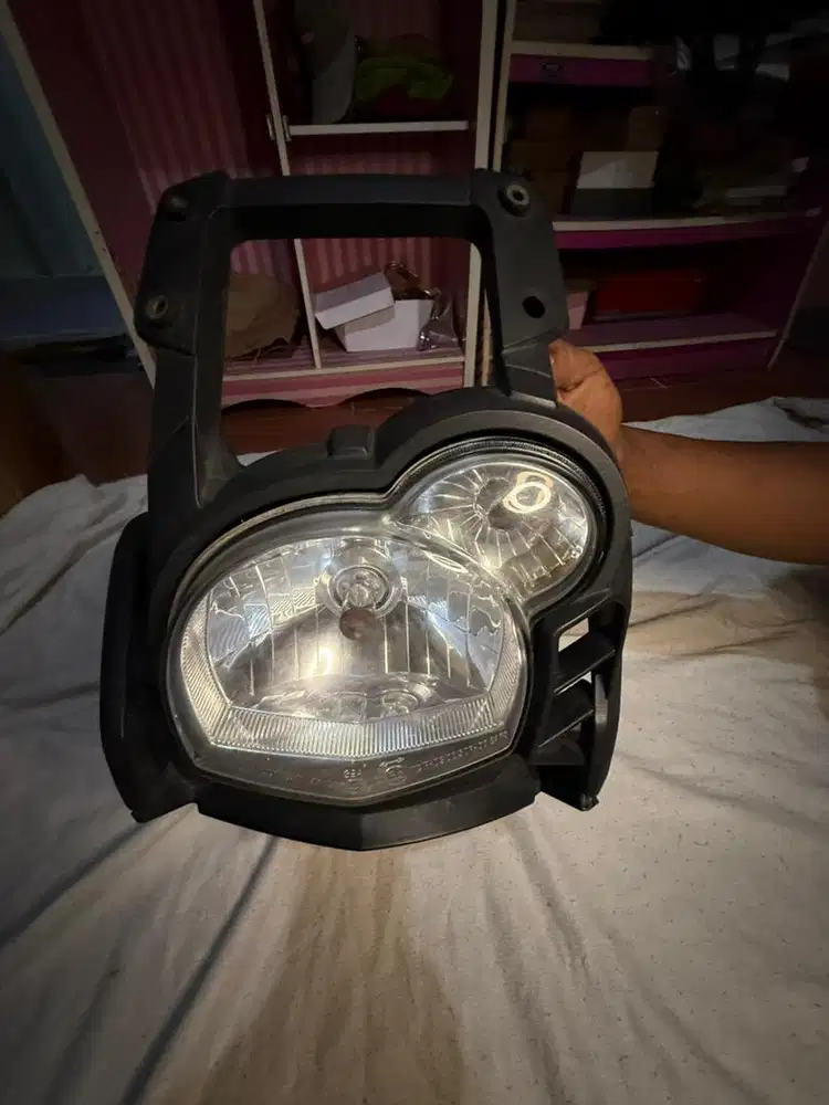 BMW headlamp full set original