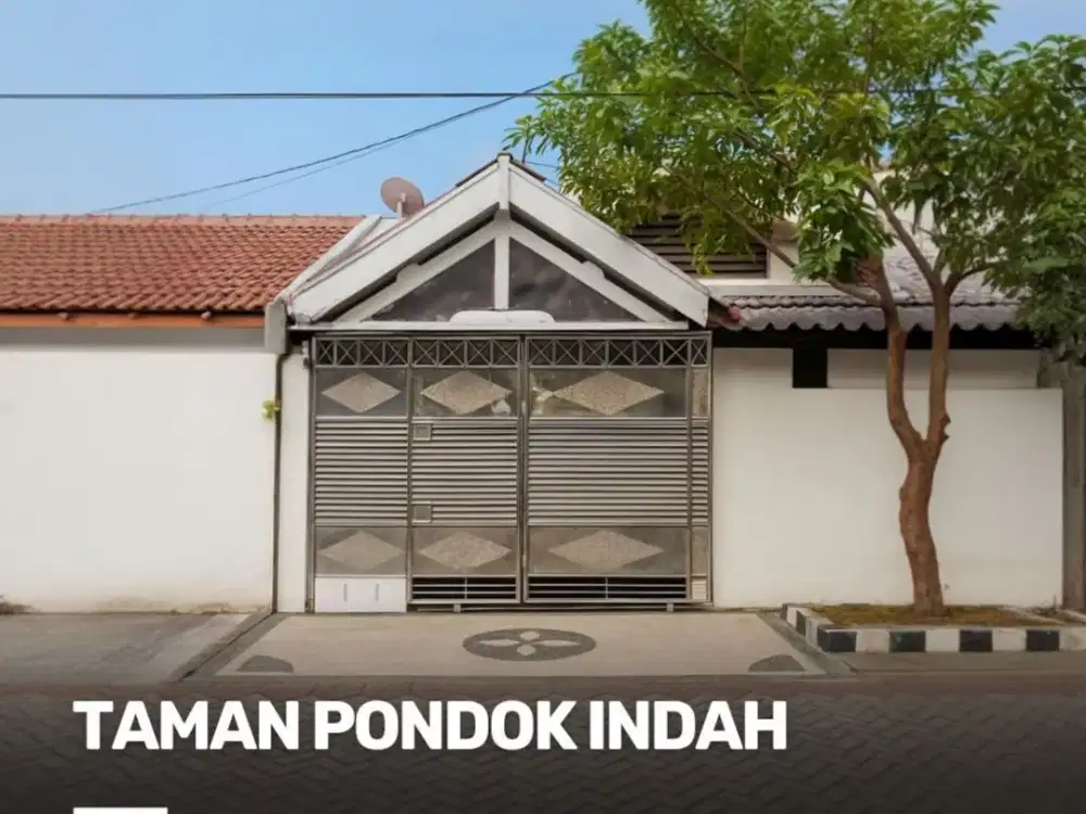 Rumah Taman Pondok Indah STRATEGIS ROW 3 MOBIL