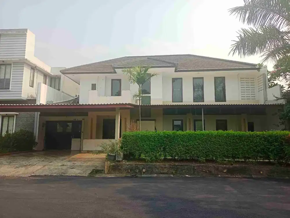 Rumah Alam sutera 2 Lantai posisi Pojok cluster Buana