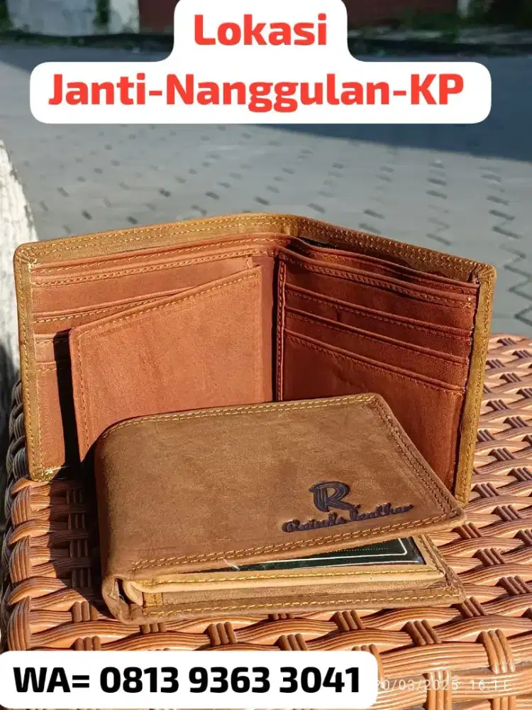 Dompet Kulit Sapi asli ( PROMO )