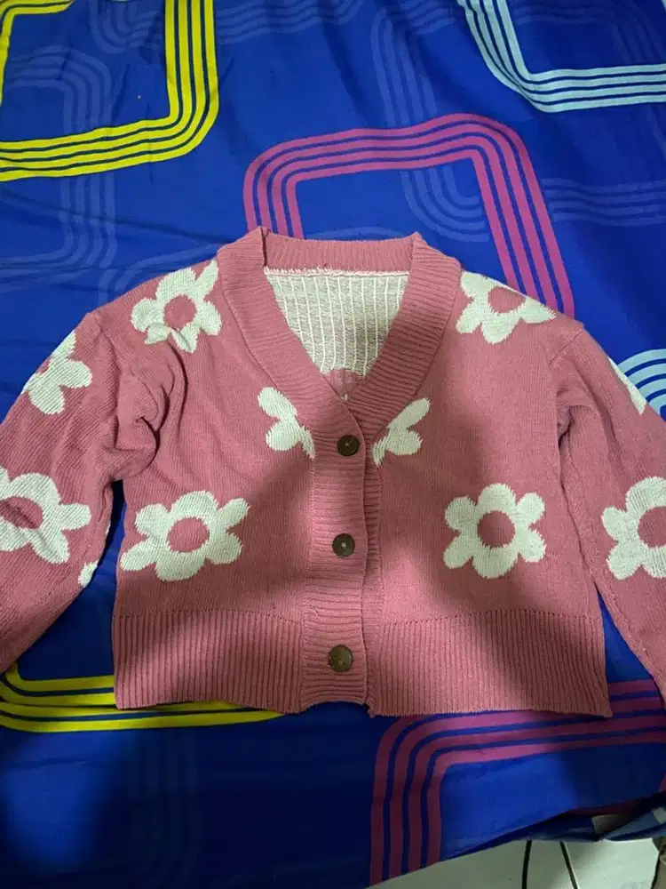 Cardigan crop top