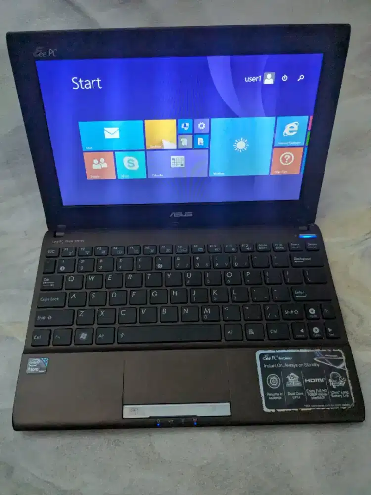 Netbook Asus Eeepc 1025C Normalan Tinggal Pake Aja