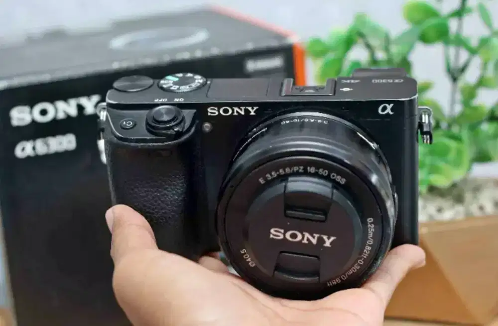 Jual camera sony 6300 lensa 16/50