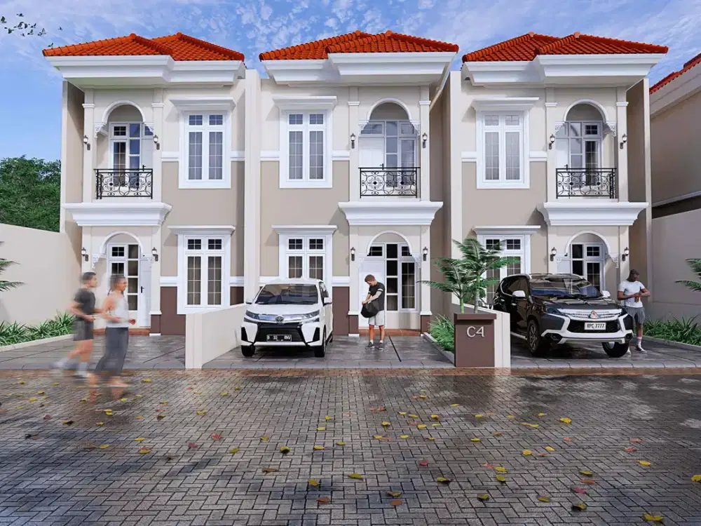Hunian di Potorono dekat Pusat Kota dengan Desain Mewah