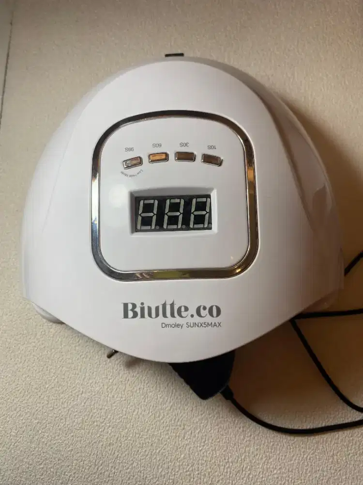 BIUTTE SUN X5 MAX UV LED NAIL DRYER PRELOVED
