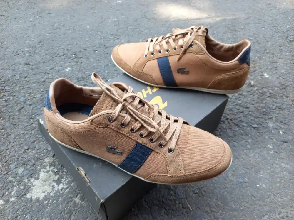 Sepatu lacoste alisos 22 srm ori size 42