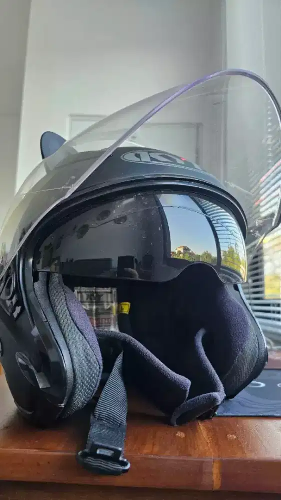 HELM KYT sangat murah. Bentuk kucing garong