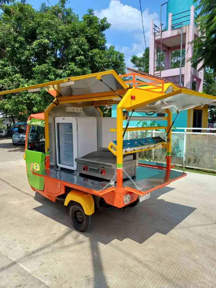 TVS Bajaj Custom untuk Food Truck Kuliner by PAPIP ID