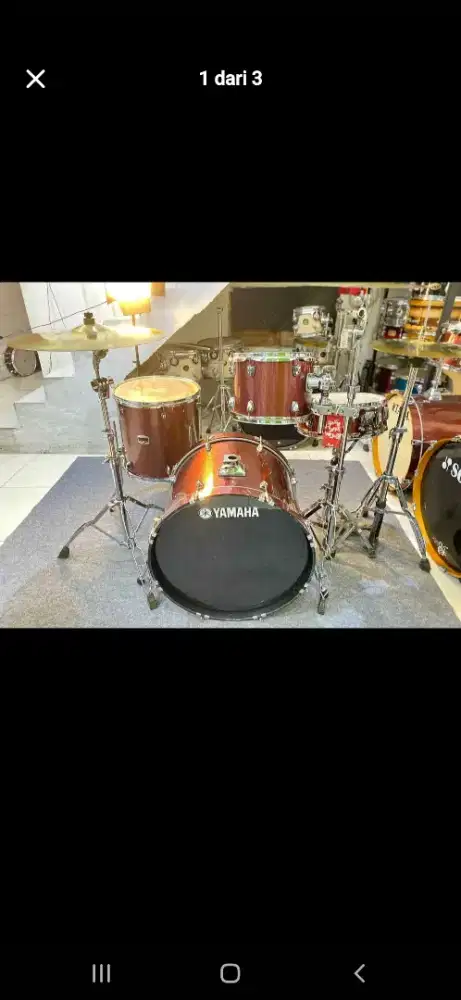 Drum yamaha gigmaker full set
