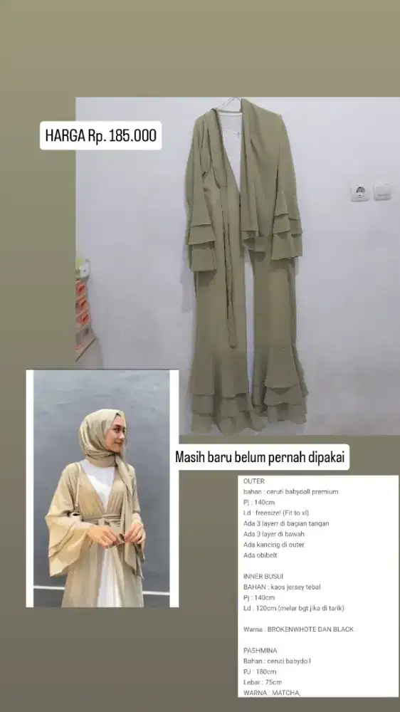 Abaya muslim ( lagi ngosongin lemari )