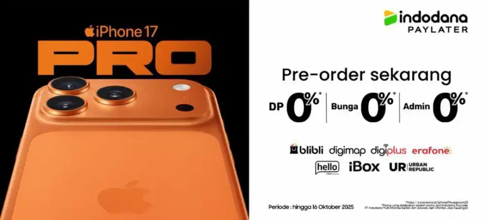 OPEN PO IPHONE 17 SERIES