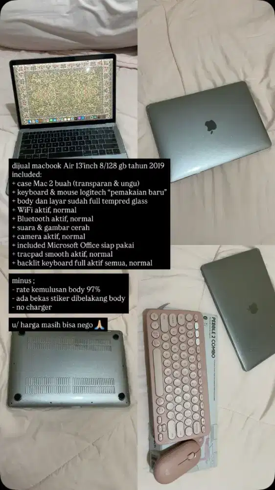MacBook air 13inch 2019