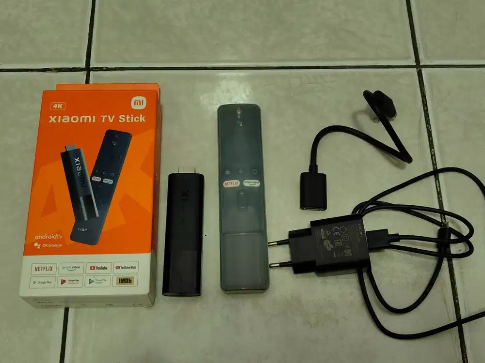 Xiaomi MI TV Stick 4K Resmi Xiaomi Indonesia Fullset Second Like New