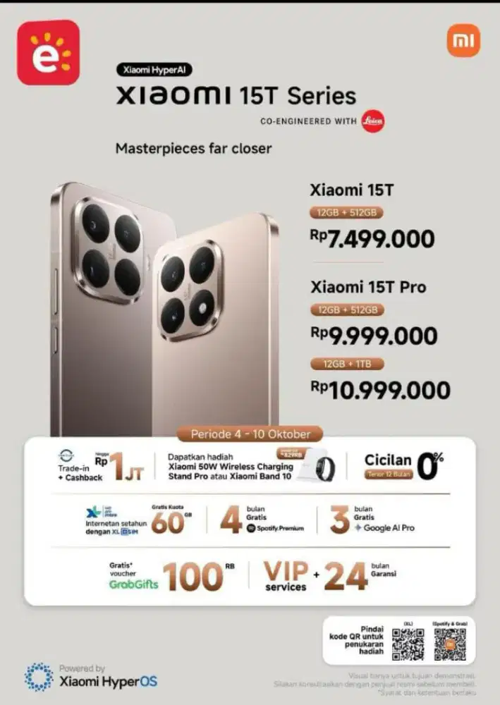 xiaomi 15T bisa cicilan tanpa kartu kredit