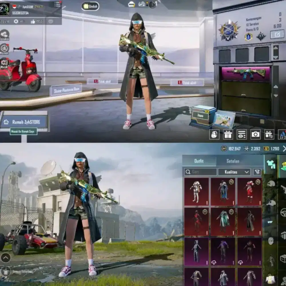JUAL BELI AKUN PUBG MOBILE