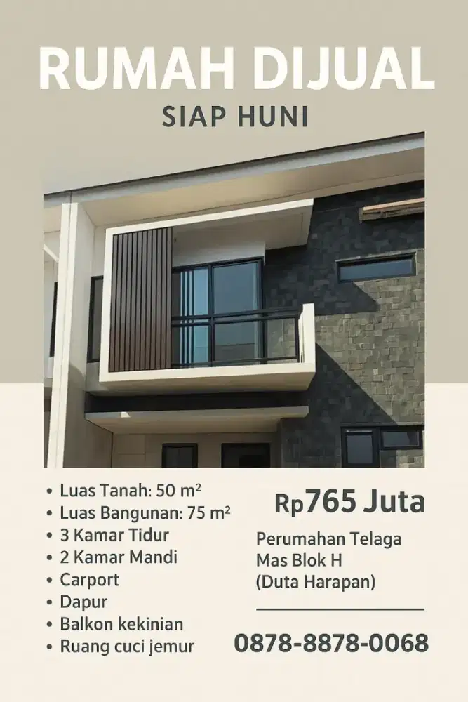 Rumah Baru Duta Harapan