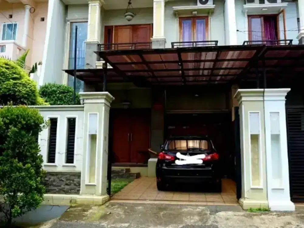 RUMAH MEWAH JALAN LEBAR BEBAS BANJIR - DUREN SAWIT
