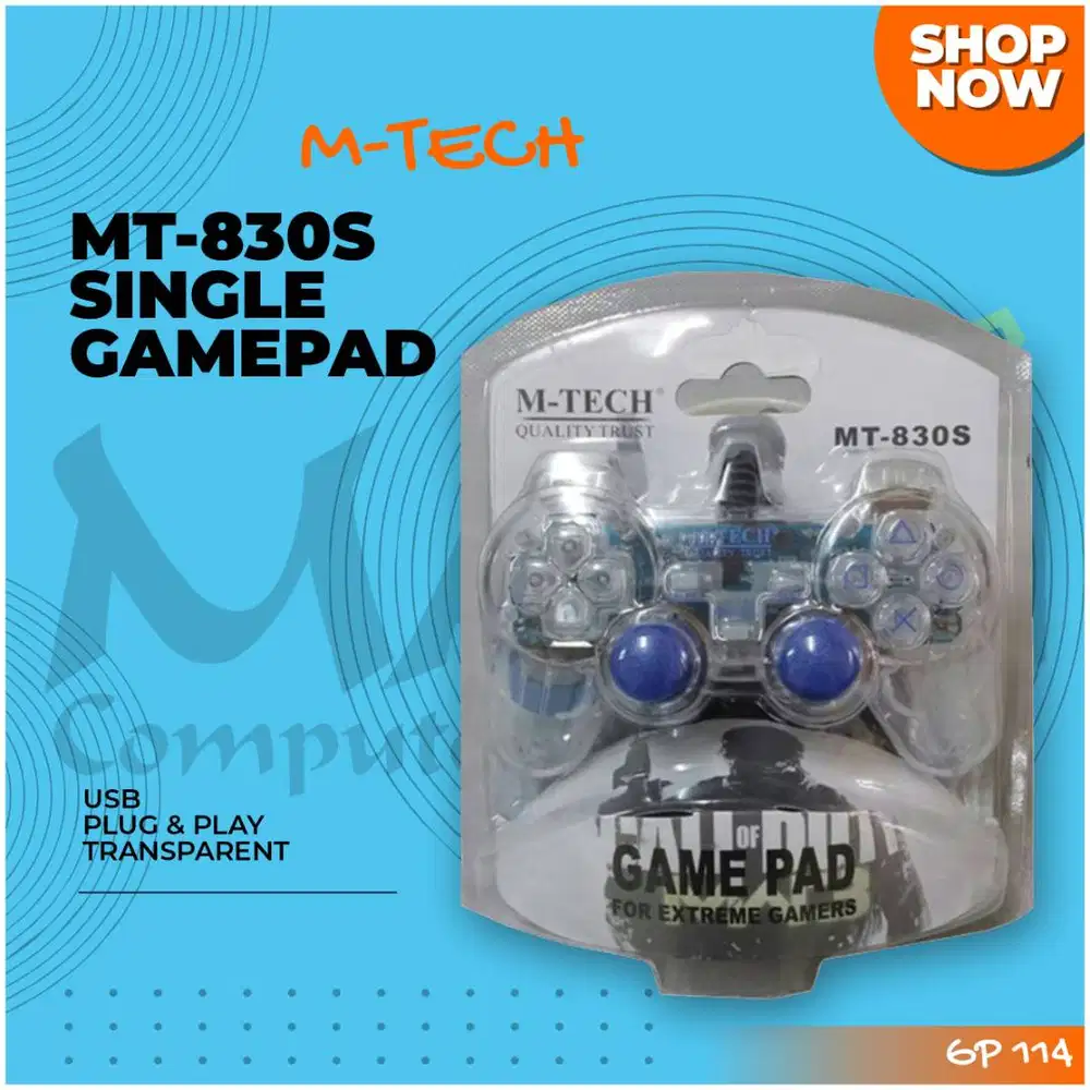 GamePad Single Transparan Eyota/esmile