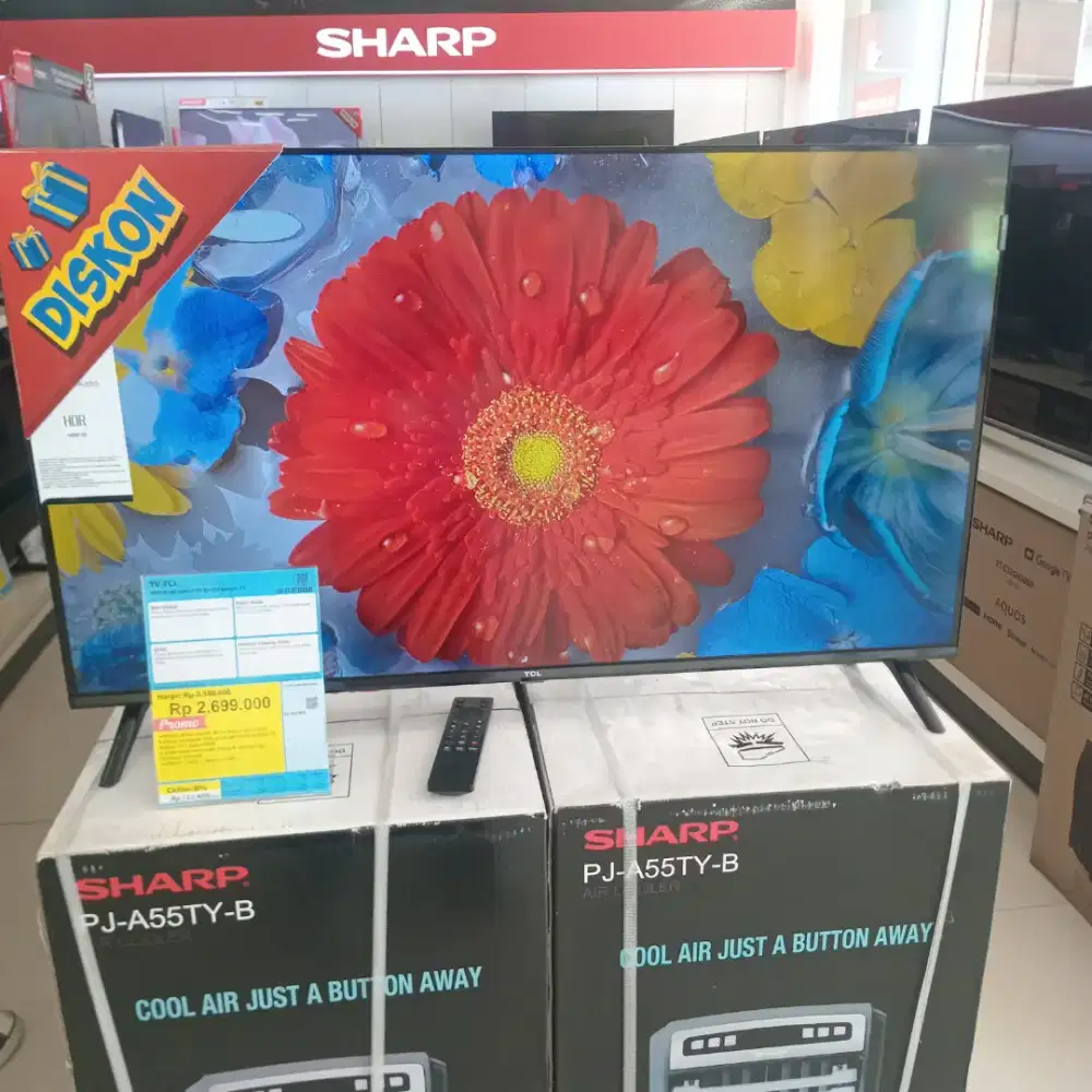 Dijual Led tv TCL 32 inch bisa dicicil