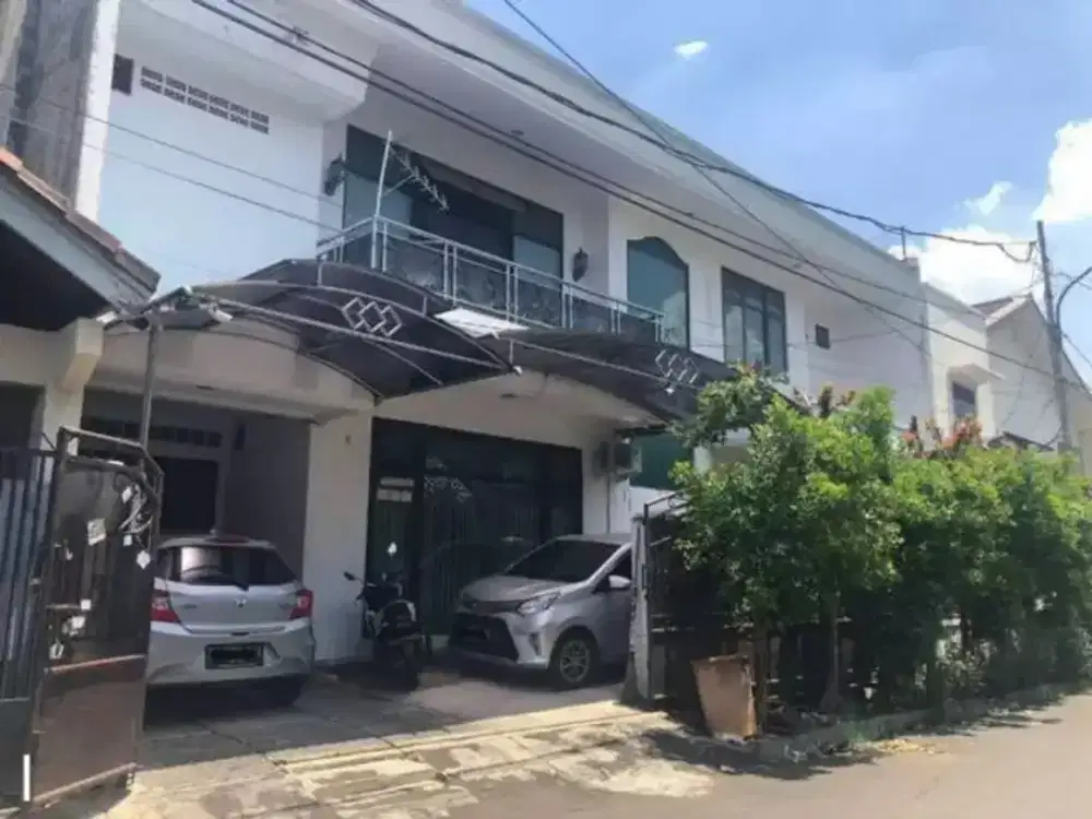 RUMAH MEWAH FULL MARMER DI KOMPLEK PULOMAS BARAT