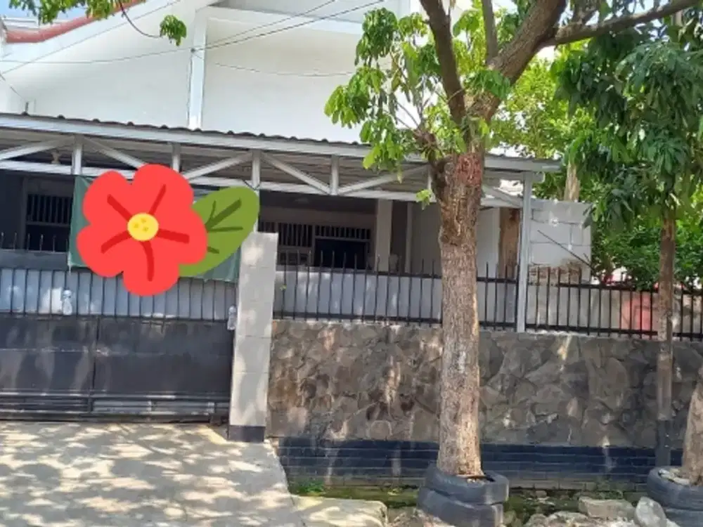 JUAL CEPAT RUMAH PINGGIR JALAN COCOK UNTUK USAHA DI PONDOK BAMBU