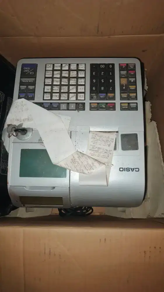 Jual mesin kasir Cash Register merk Casio SE S400