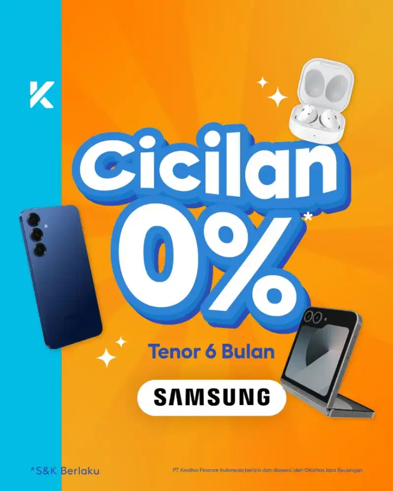 Kredit Kredivo Samsung Galaxy s25Ultra 12/256GB