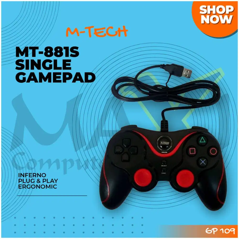 Gamepad Single M-tech MT-881S Inferno