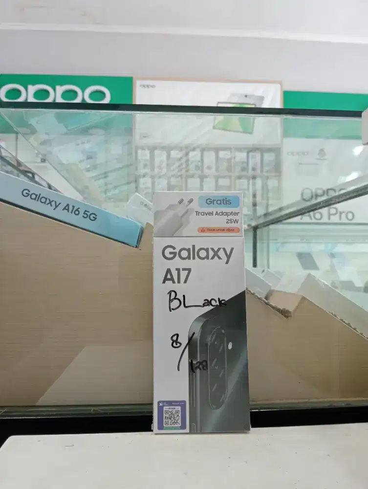 SAMSUNG A17 8/128 NEW MURAH QR GADGET