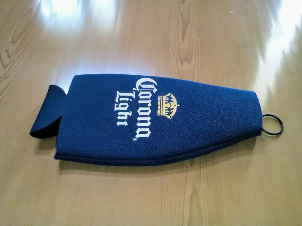 Vintage Corona zipper Bottle Holder Cooler