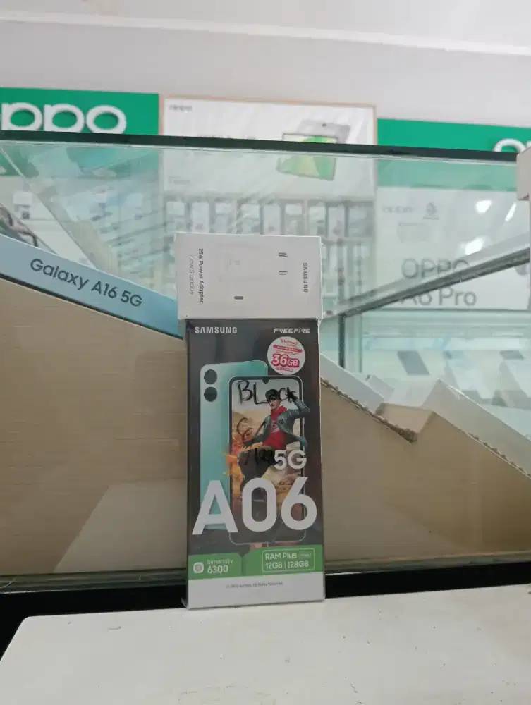 SAMSUNG A06 5G 6/128 NEW MURAH QR GADGET