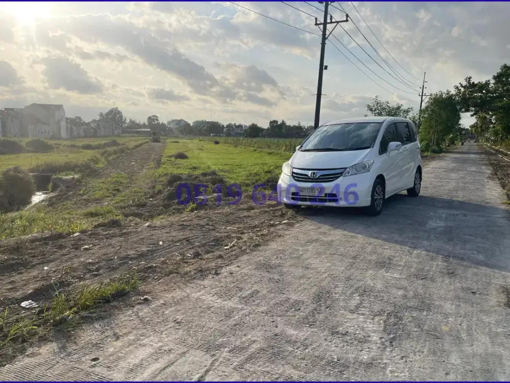 Di Jalan Godean Jual Tanah Sidoarum Dekat Tugu Jogja