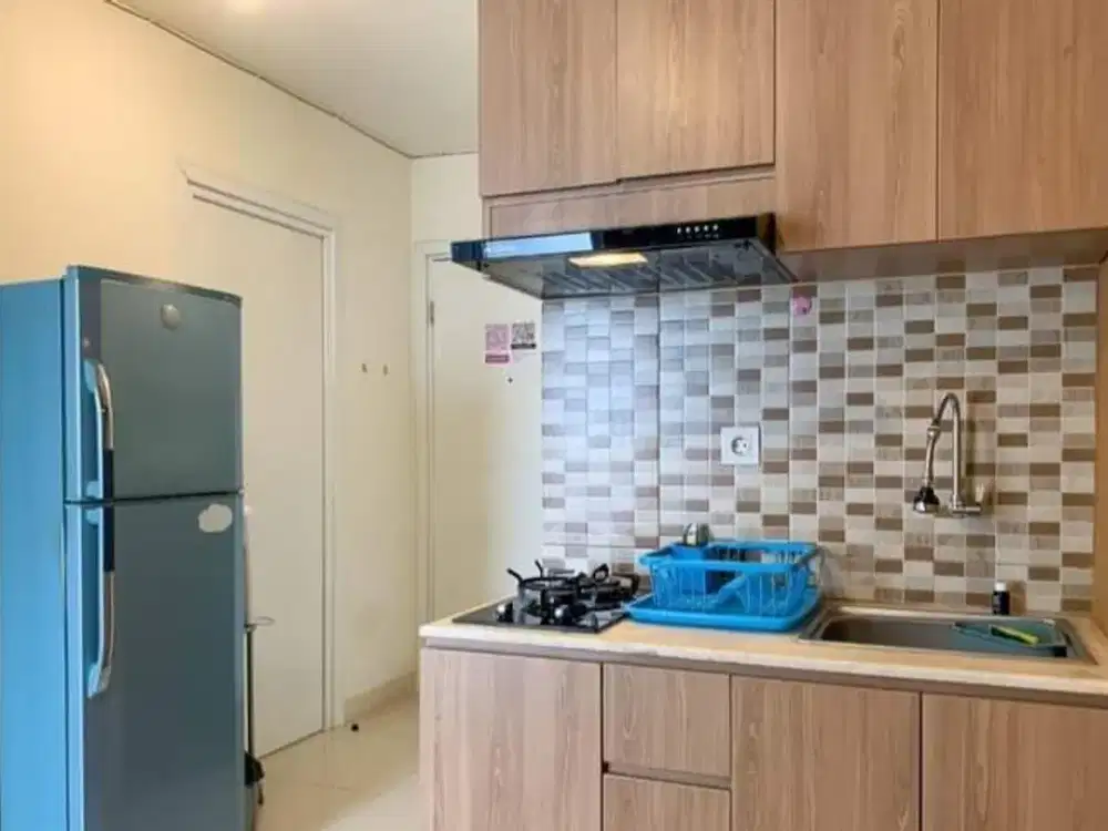 GREEN PRAMUKA CITY APARTEMEN 2 BED ROOM FULL FURNISH TOWER ATAS MALL JAKPUS KOTA VIEW KOTA