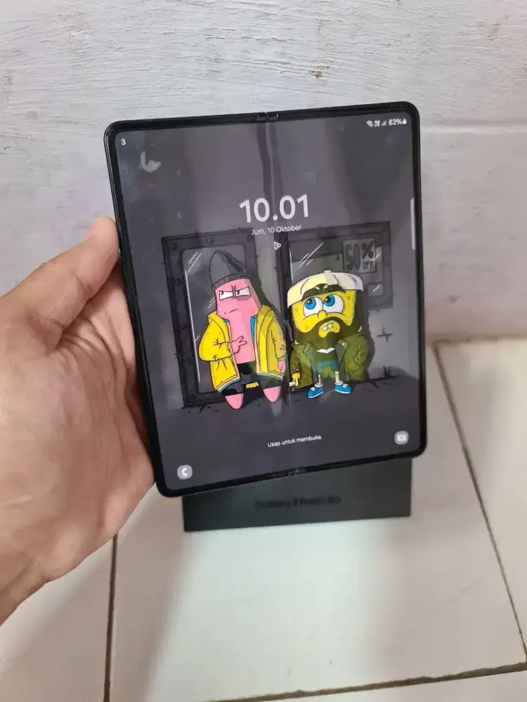 samsung z fold 3 5G ram 12/512 fullset