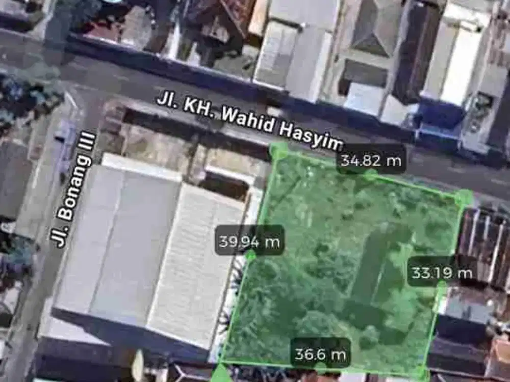 Tanah Super Strategis Pusat Kota, cocok untuk Lapagan Padel atau Ruang Usaha.