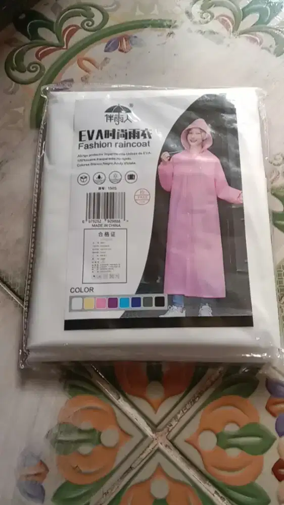 Jas hujan Eva size 100g &150g