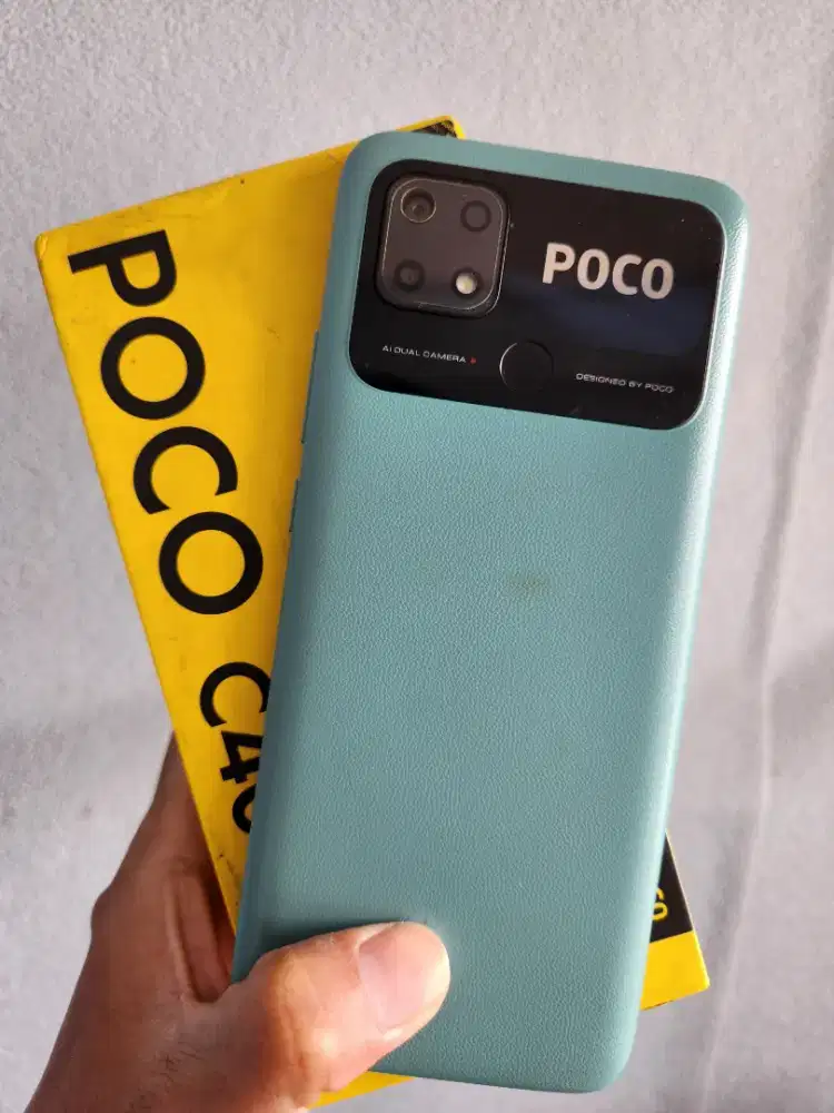 Poco c40 4/64gb fullset mulus